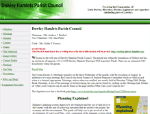 Tablet Screenshot of dawley-hamlets.org